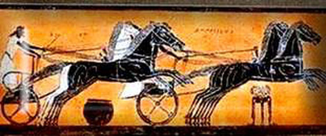ancient olympic games chariot racing